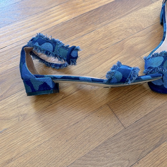 Anthropologie All Black brand sandals - Picture 2 of 4